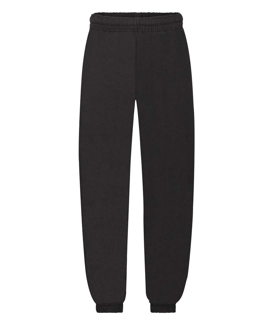 Спортивні штани Fruit of the loom Cl el cuff jog pants 116 см Чорний (64-051-0)