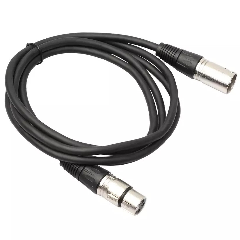 Кабель для мікрофону Manchez T50 XLR (тато) - XLR (мама) 2м Black (3_02466)
