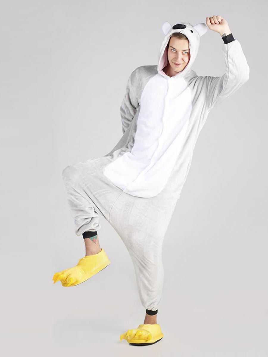 Піжама кігурумі Jamboo Коала XL Сіро-білий (J400953)