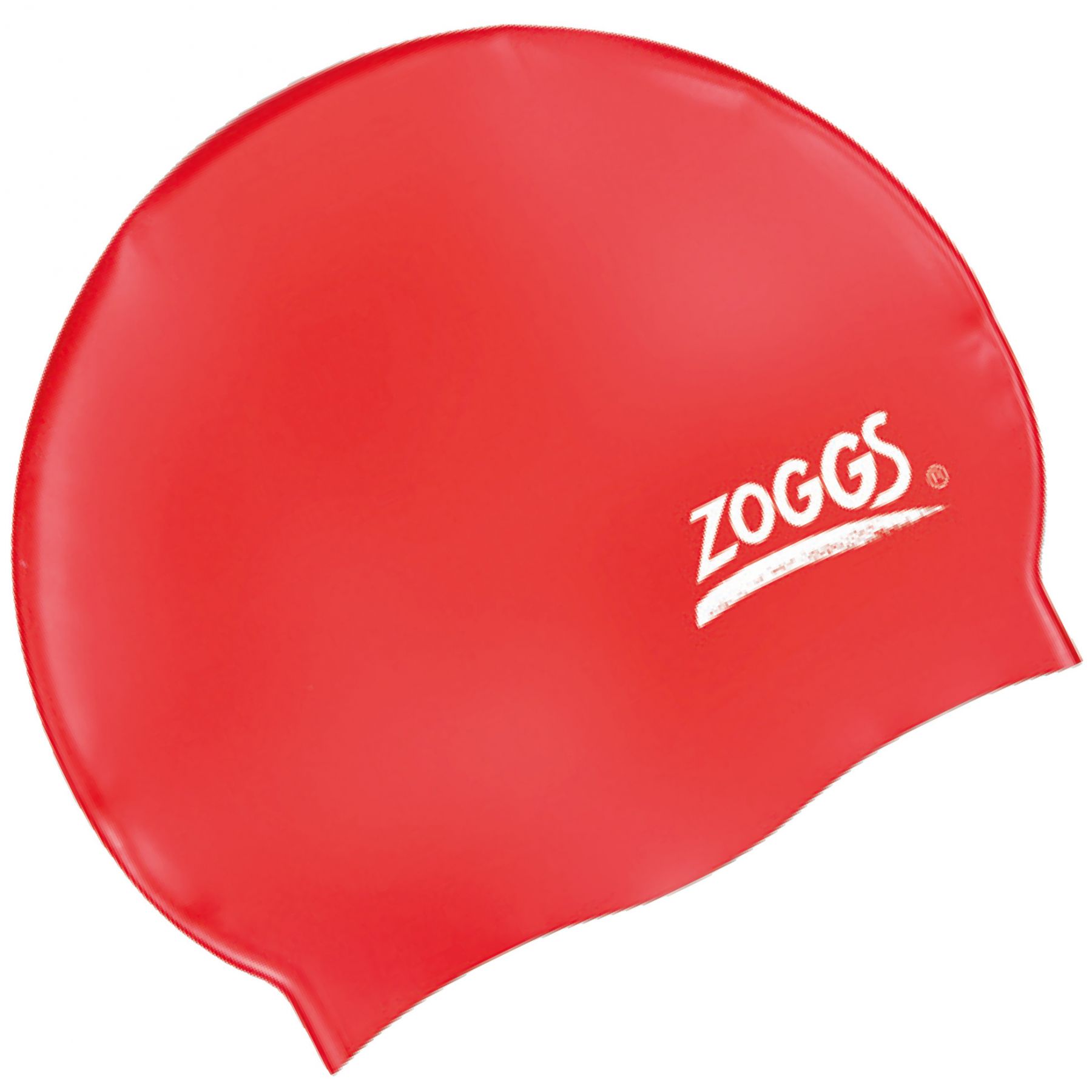 Шапочка для плавання Zoggs Silicone Cap Червоний One Size (1000-300774)