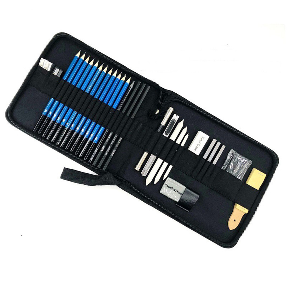 Художній набір для малювання та ескізів Worison 34 предмета (YW-PMN34)