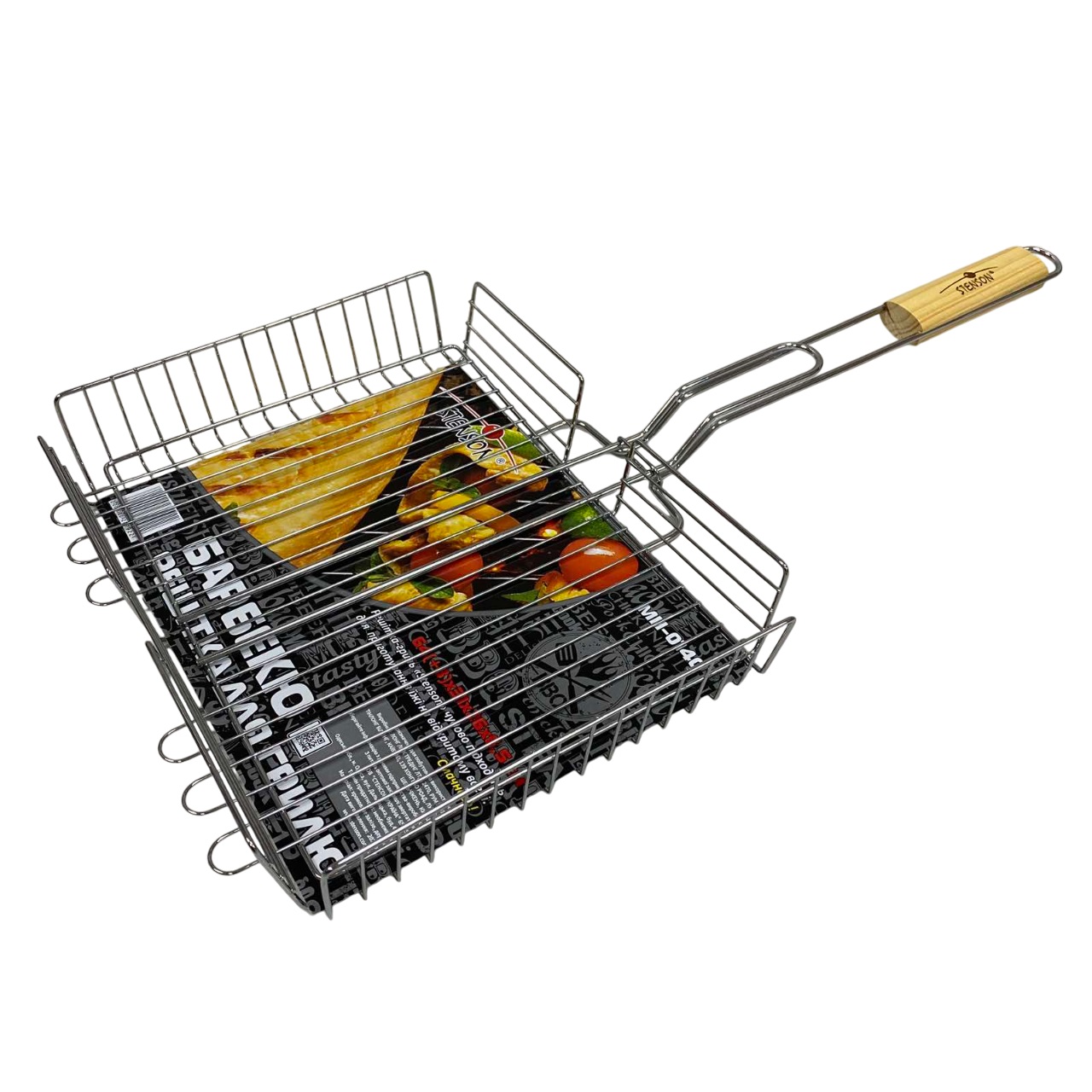 Решітка-гриль Stenson MH-0140 64х33х26,5х6 см