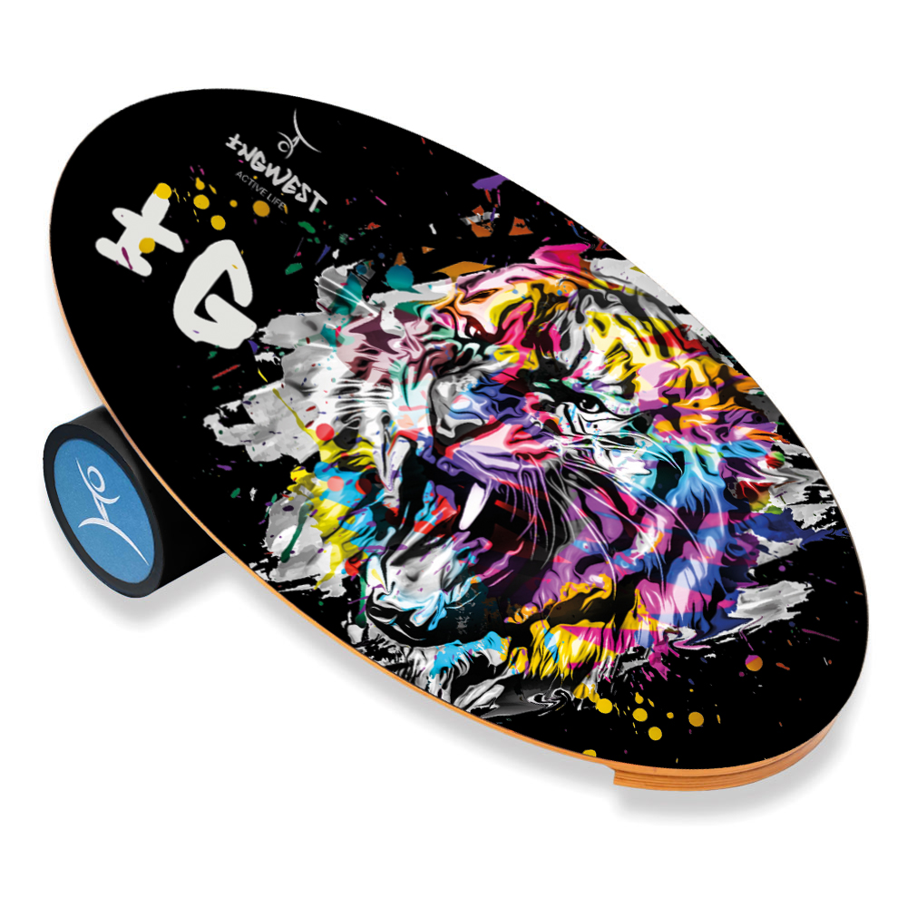 Баланс борд InGwest Colorful Lion з прогумованим ролером