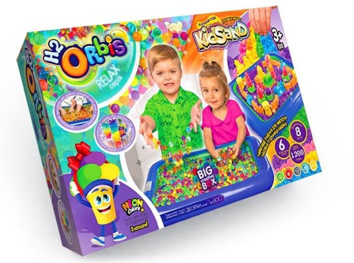 Набір для творчості Danko Toys 3в1 Big Creative Box ORBK-01-01U