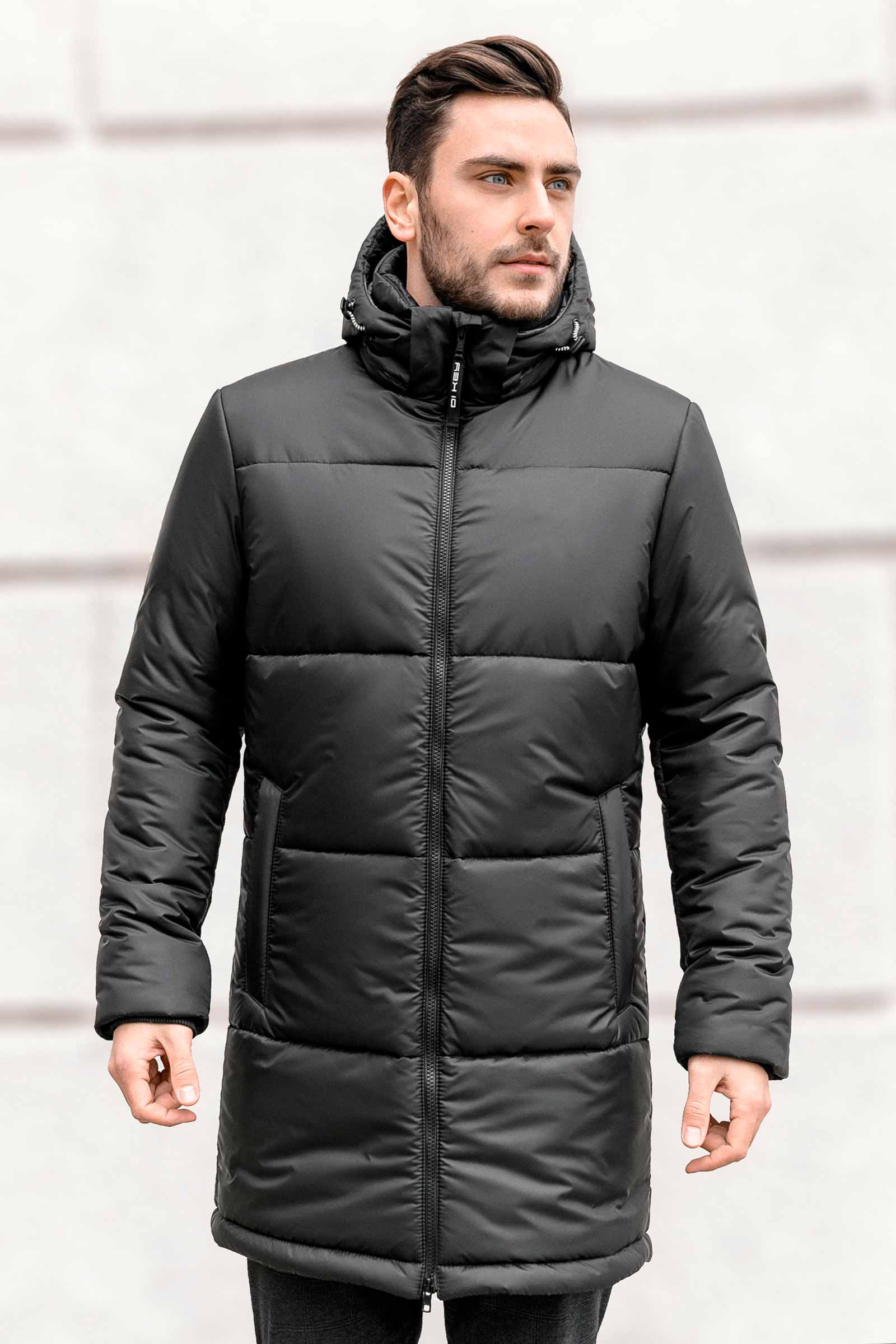 Чоловіча куртка Sun's House 3XL Чорний (4822361150738)