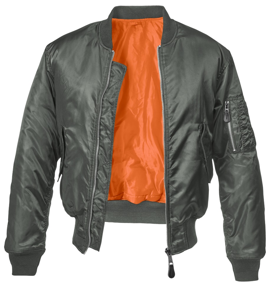 Куртка Brandit MA1 Jacket М Сірий (3149.5-M)