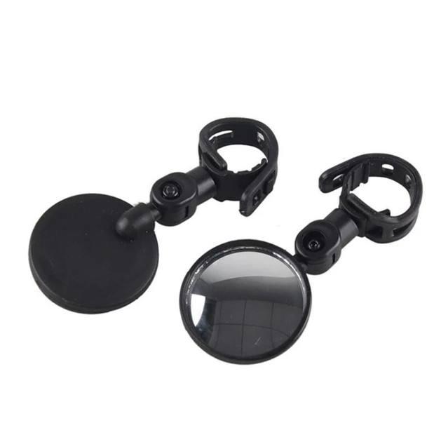 Набір дзеркал для велосипеда електросамокату на кермо Feel Fit 2 шт Чорний (JZ-003-2)