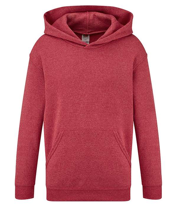 Худі Fruit of the loom hooded sweat Kids 164 см Червоний (62-043-0)
