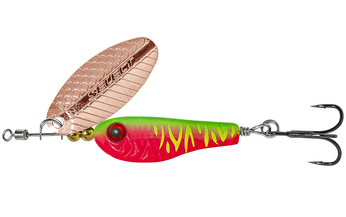 Блешня Select Heli-X №4 14.0g Червоний/Беж (1013-1870.65.67)