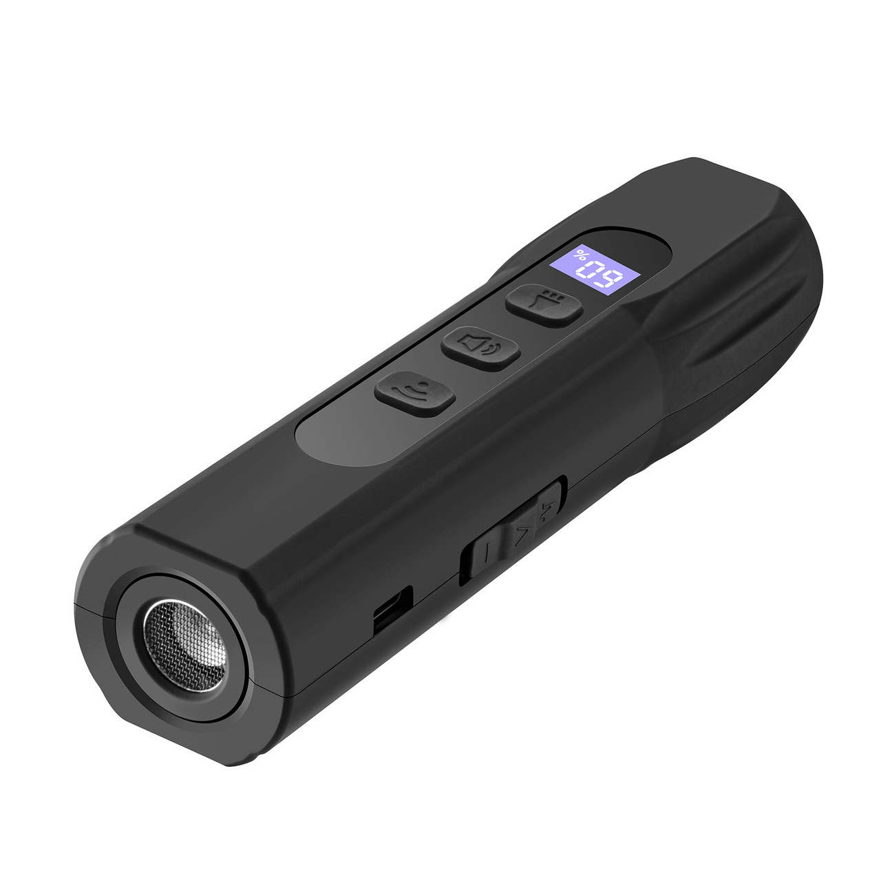 Відлякувач собак ультразвуковий Ultrasonix Q7 з ліхтариком Чорний (Q7BB)