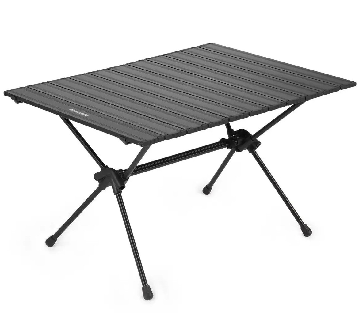 Стіл Naturehike CNH22JU037 75,5х55,5х45,5-34,5 см Чорний (1047-6927595712474)