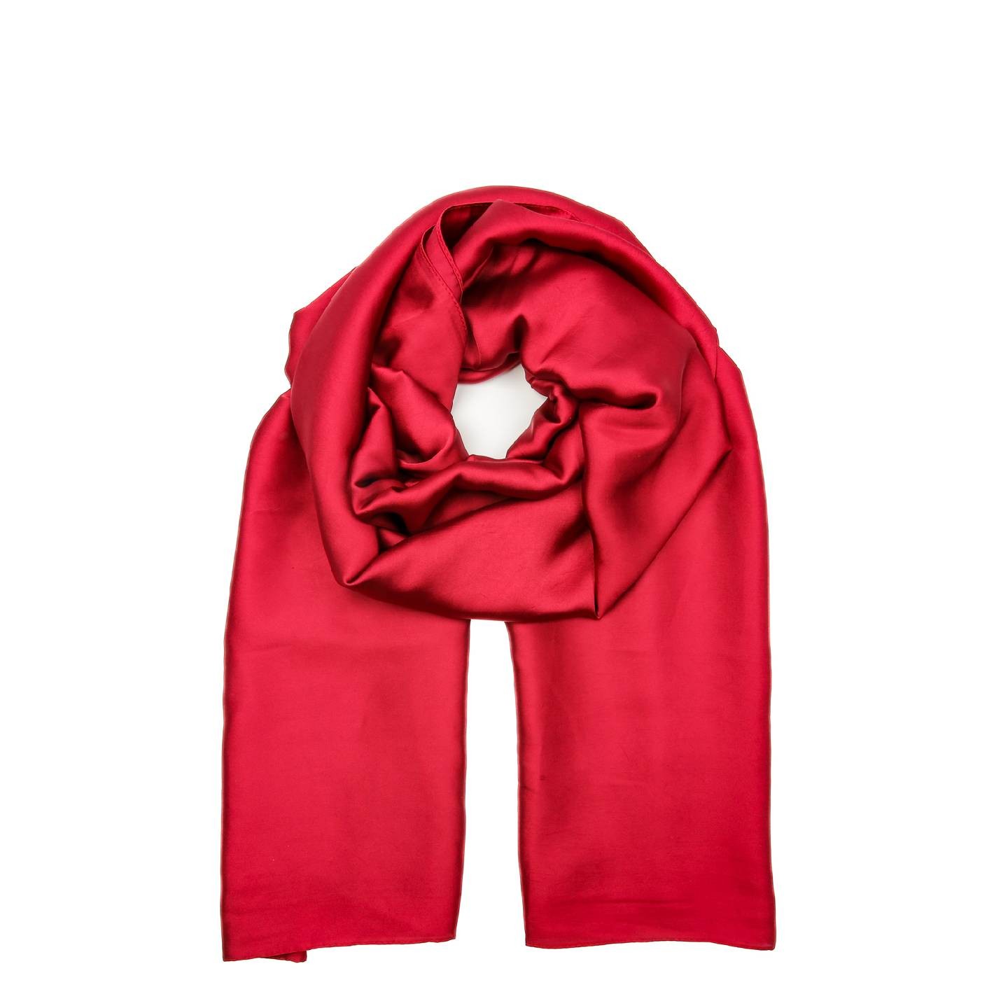 Палантин жіночий LuckyLOOK Крістал 85x178 см Червоний 723-443