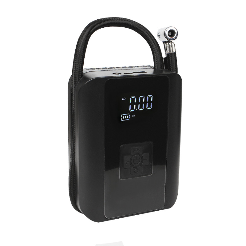 Портативний автомобільний компресор HELLO LEIBOO CQB-006 бездротовий з дисплеєм 13371-84068