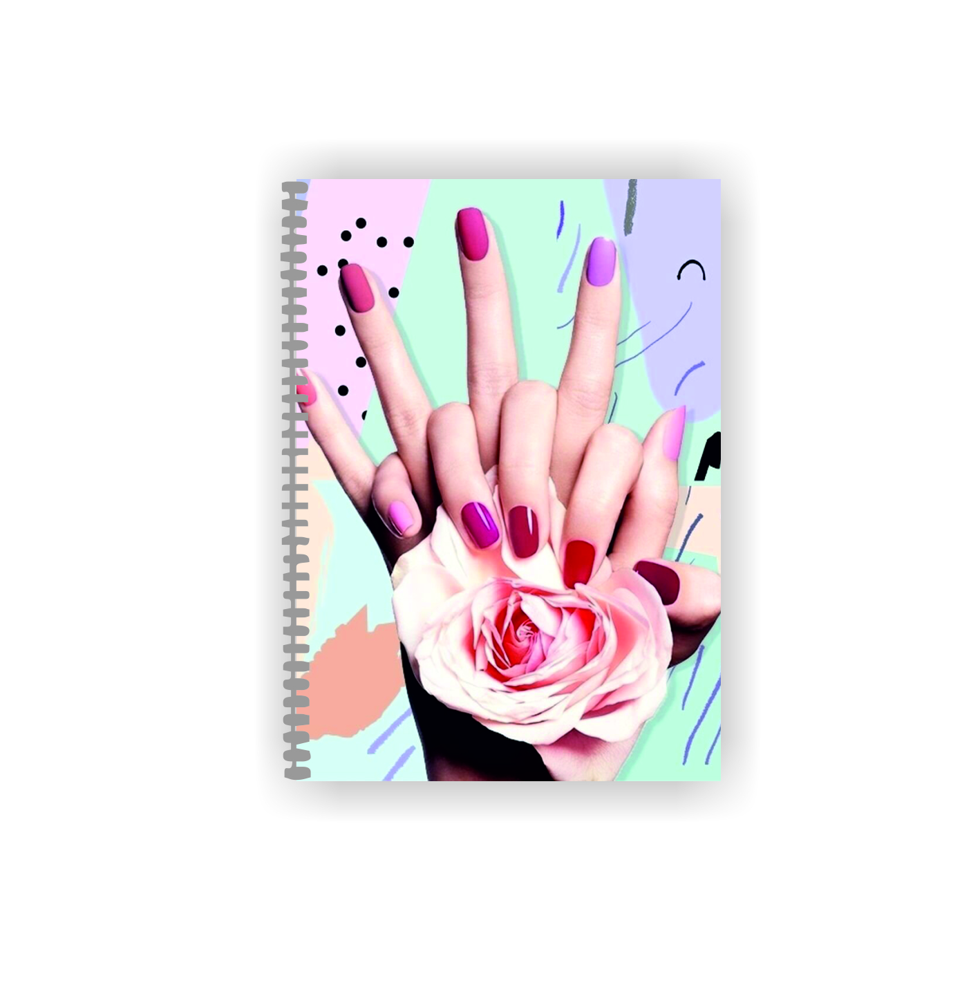 Блокнот Vivay Beauty Special Салон краси А6 Різнокольоровий (hub_ky1sts)