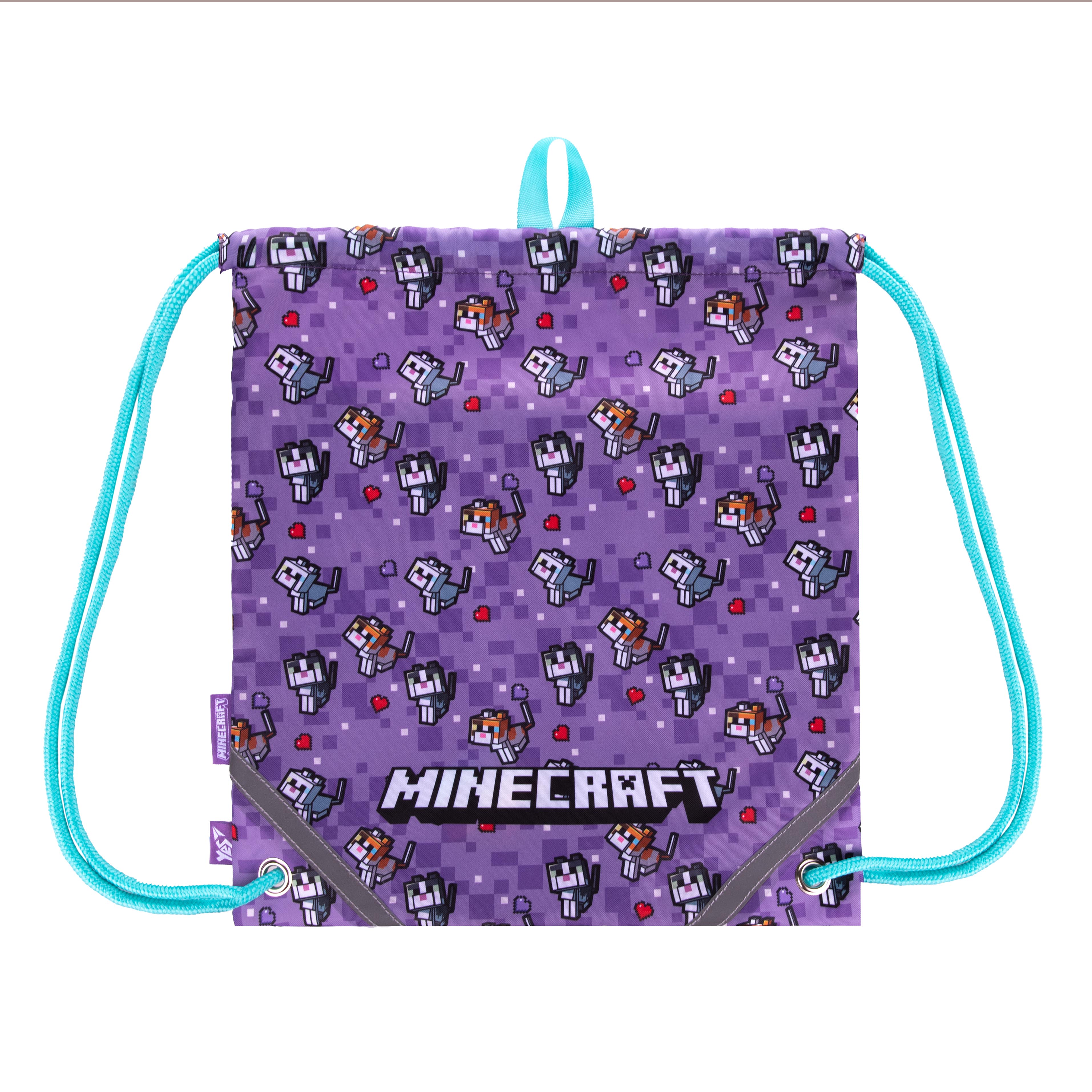 Сумка для взуття YES SB-10 Minecraft Pinky 40х35 см Різнокольоровий (550092)
