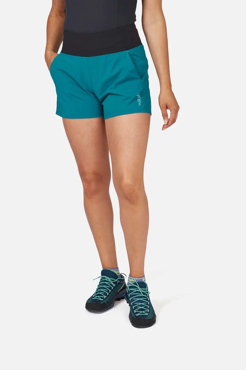 Шорти жіночі Rab Momentum Shorts Womens 8 Темно-бірюзовий (5059913027180)