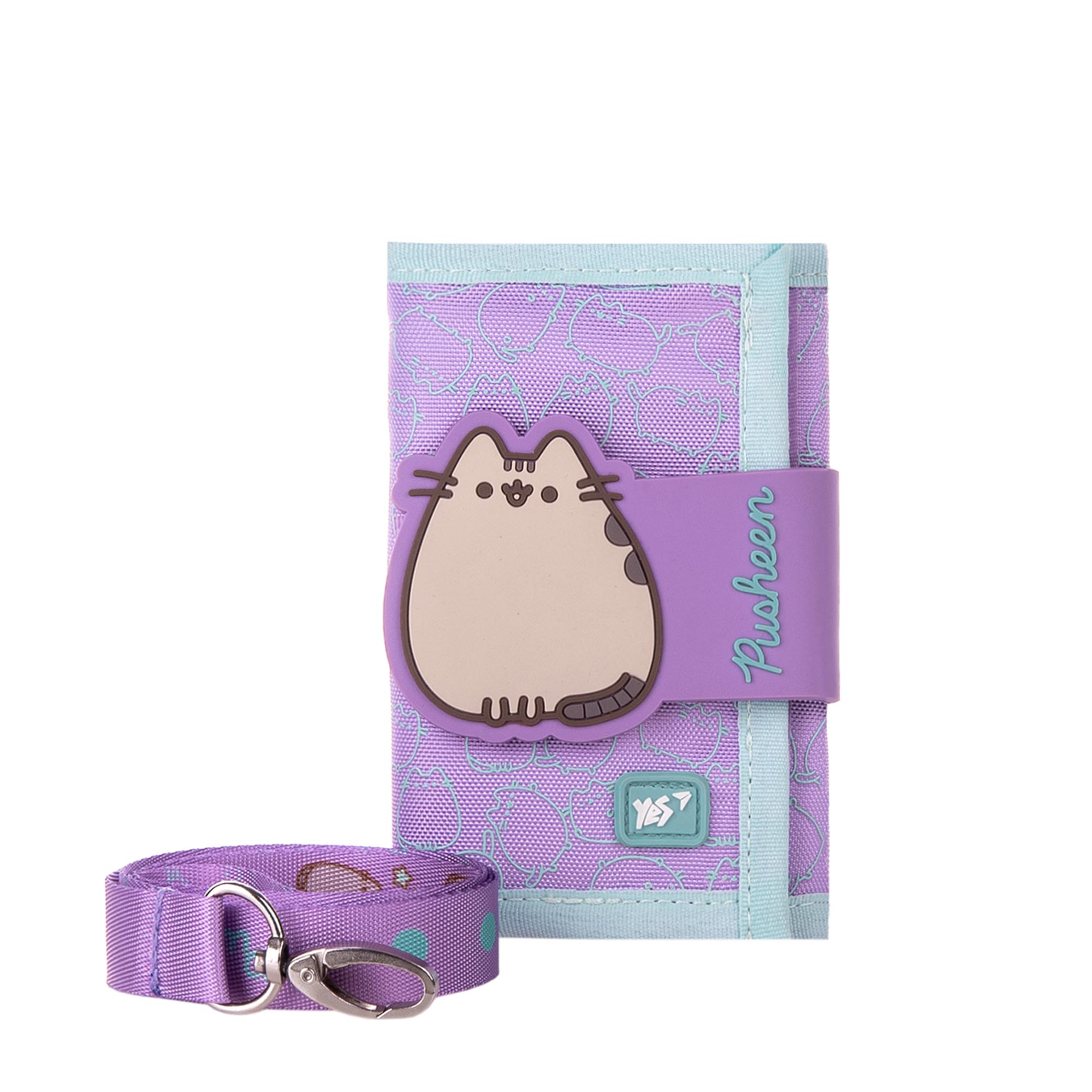 Гаманець YES W-1 Pusheen the Cat 12,7х8,5х1 см Різнокольоровий (533380)