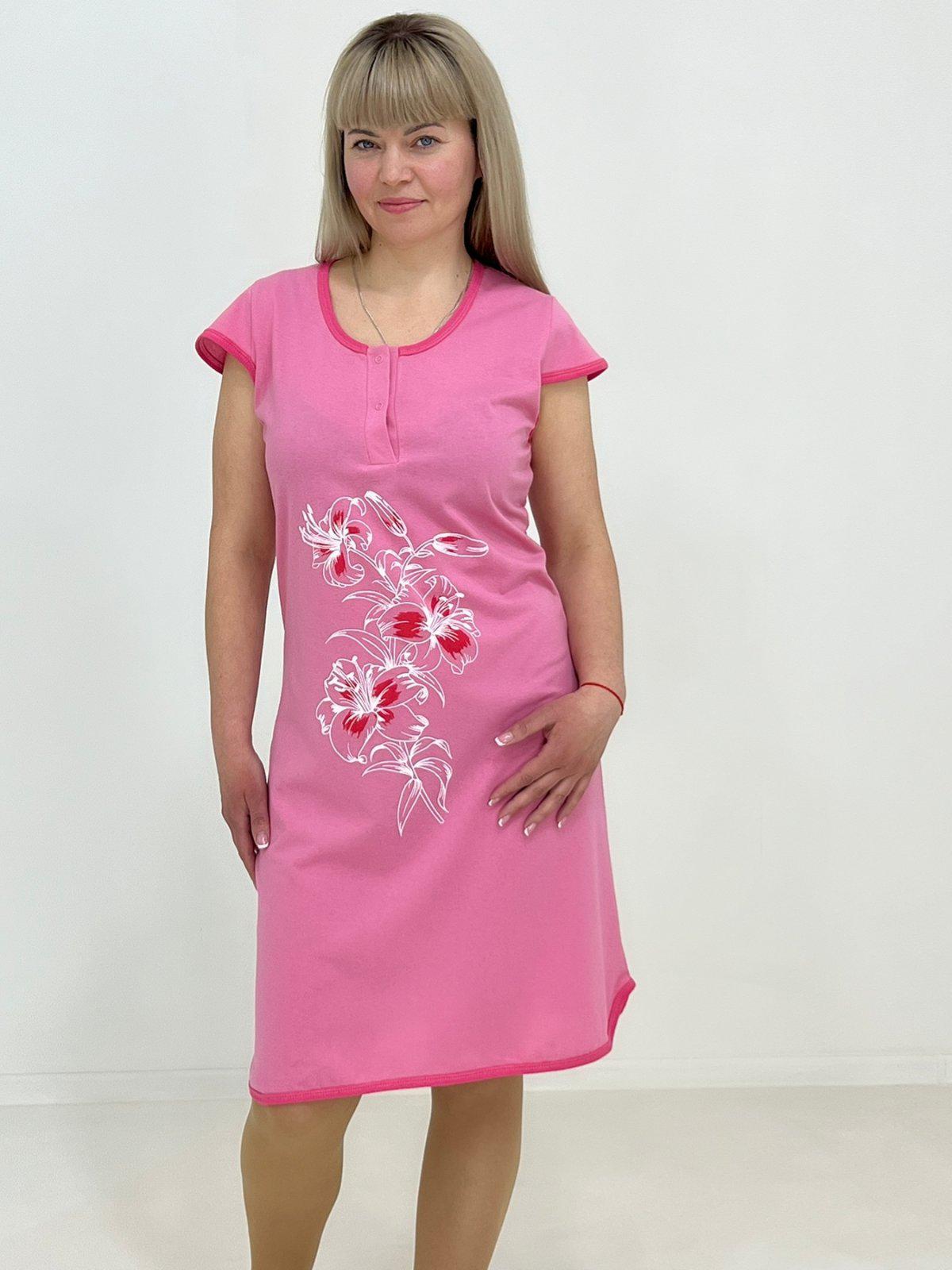 Туніка жіноча Triko Pink Lily 60-62 Рожевий (86065643-4)