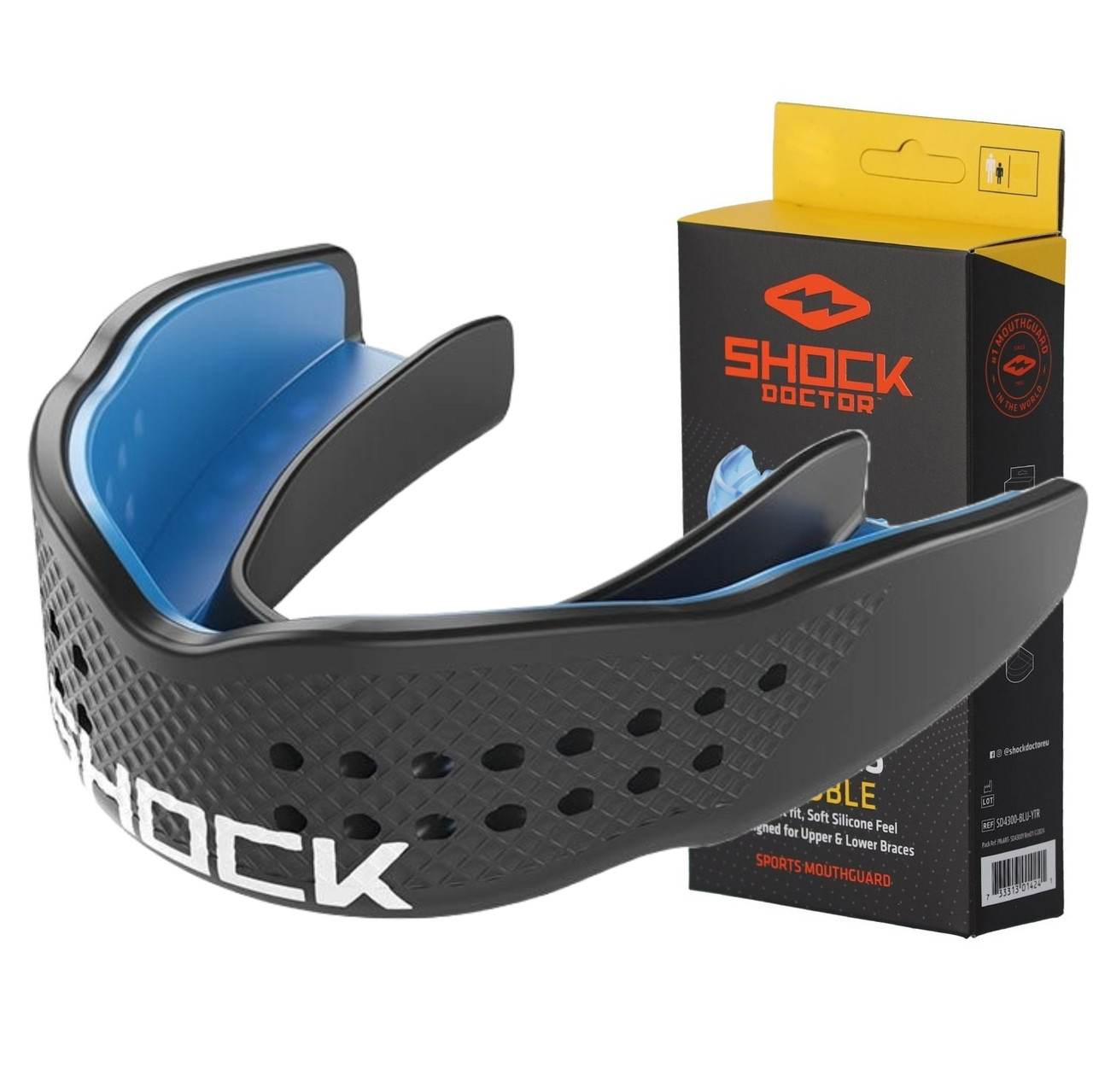 Капа доросла Shock Doctor SuperFit 11+ Black (8901-BK-AD)