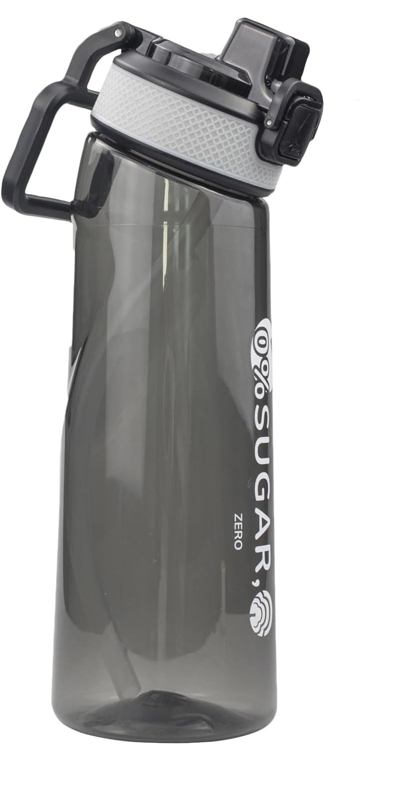 Пляшка для води СМ пластикова 1000 мл Чорний (С051407)