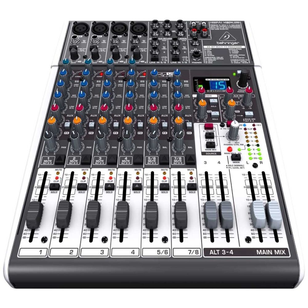 Мікшерний пульт Behringer Xenyx X1204USB Black (PL00946)