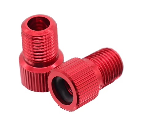 Перехідник для ніпеля DN ZJT перехід з FV на AV 1 шт Червоний (ZJT-red)