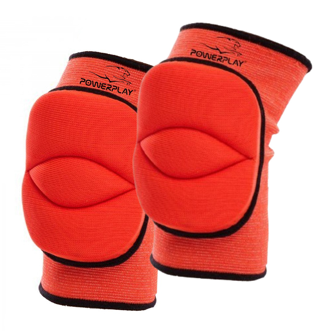 Пара наколінників PowerPlay PP-8000 Elastic Knee Support Червоний S
