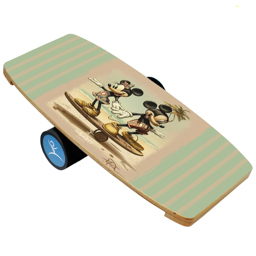 Баланс борд InGwest Mickey and Minnie з прогумованим ролером