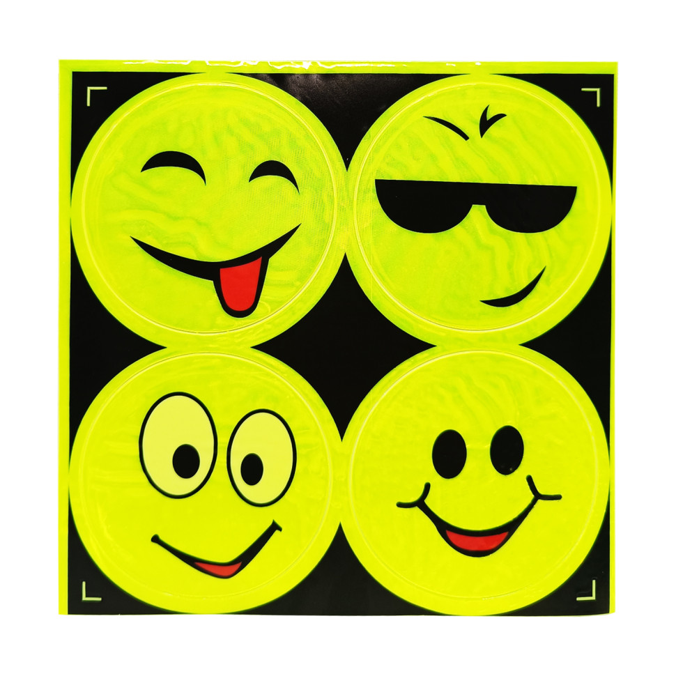 Наклейка світловідбиваюча Смайл Bambi 133SP 4 штуки Вид-9