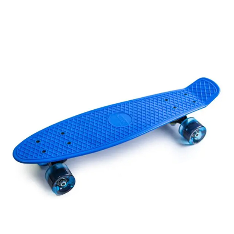 Скейт пенніборд Profi 56x14 см Синій (MS 0848-7)