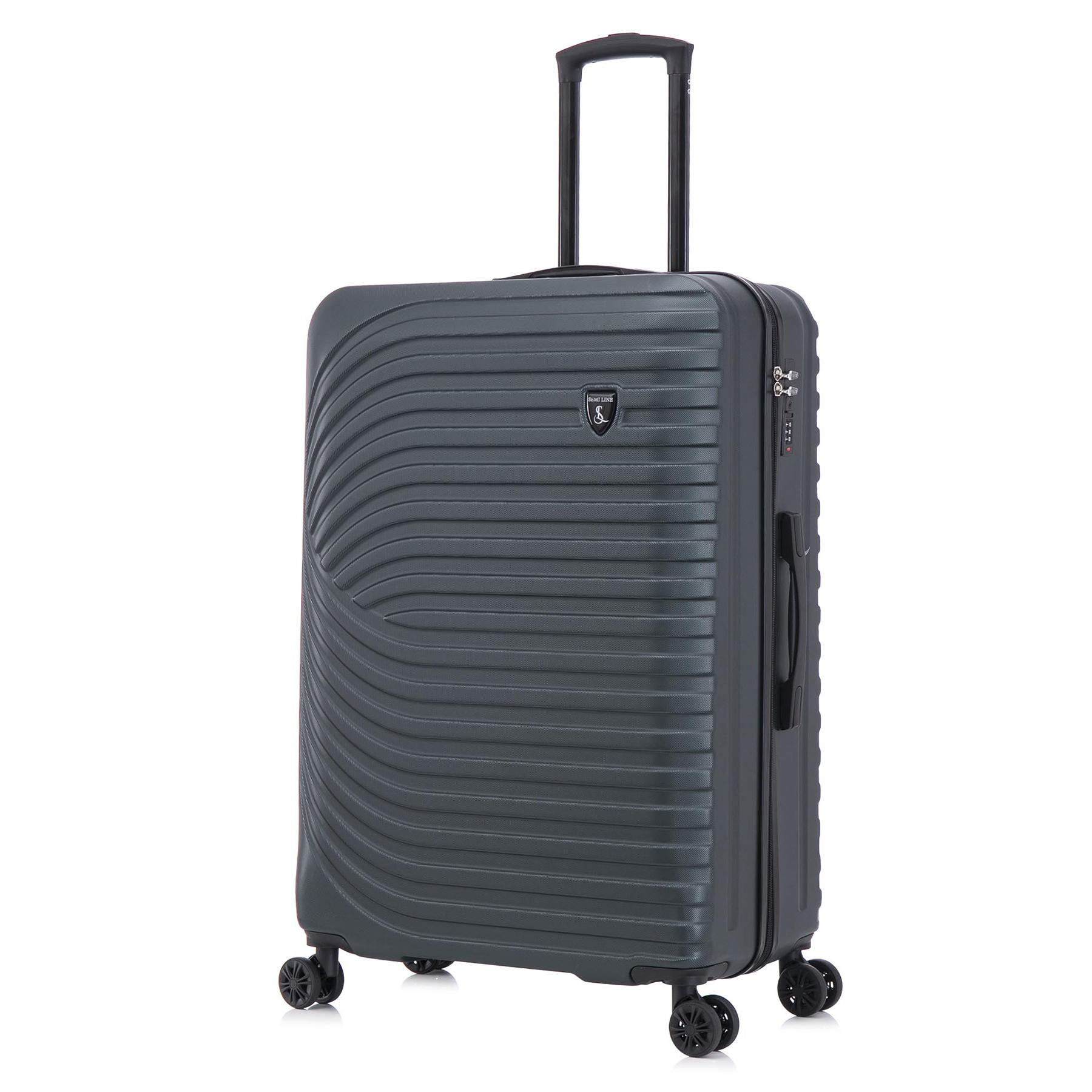 Валіза Semi Line 24 T5865-2 M 69 л Navy-Green (DAS2915)