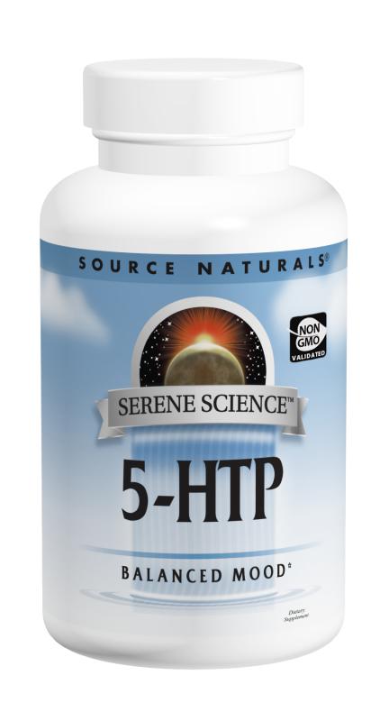 Гідрокситриптофан 5-HTP 100мг Serene Science Source Naturals 60 капсул