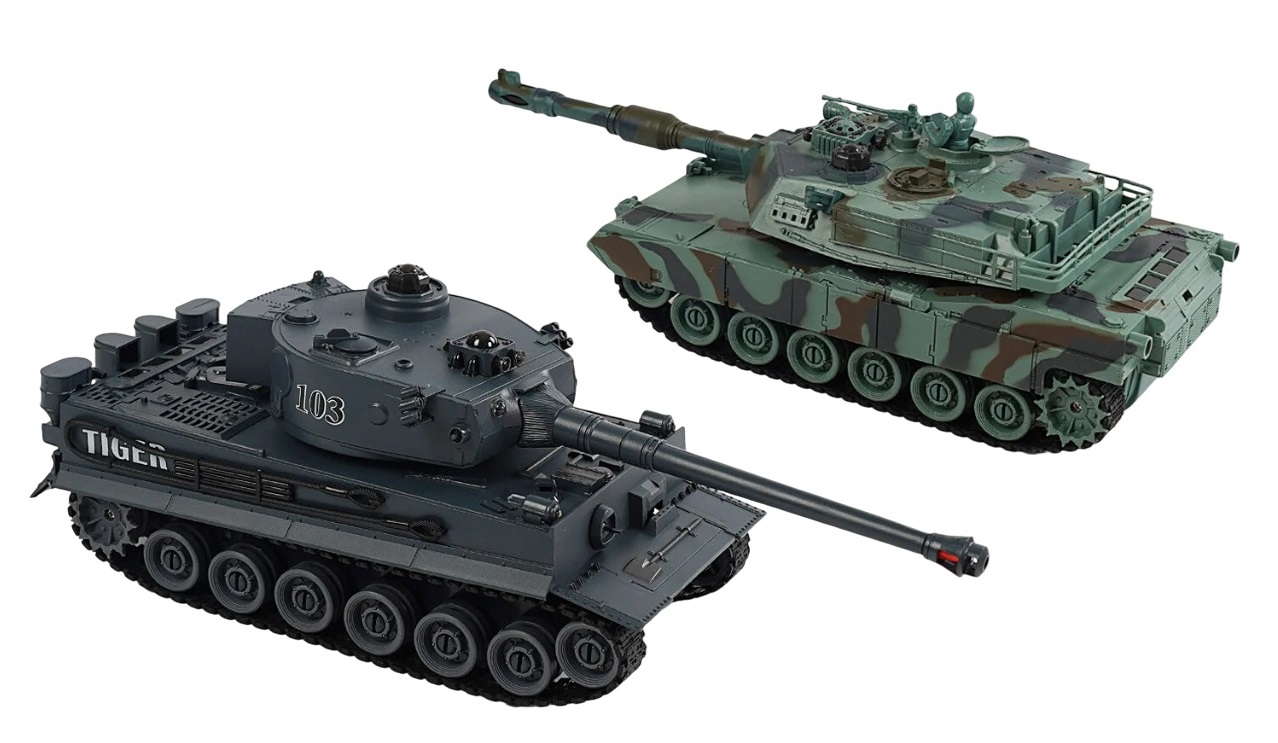 Танковий бій на радіокеруванні Yufeng 4.8 V 2.4 GMHz Хаккі (36822)