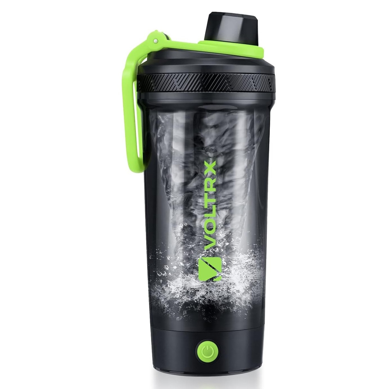 Шейкер спортивний електричний VOLTRX Gallium 600 мл Green