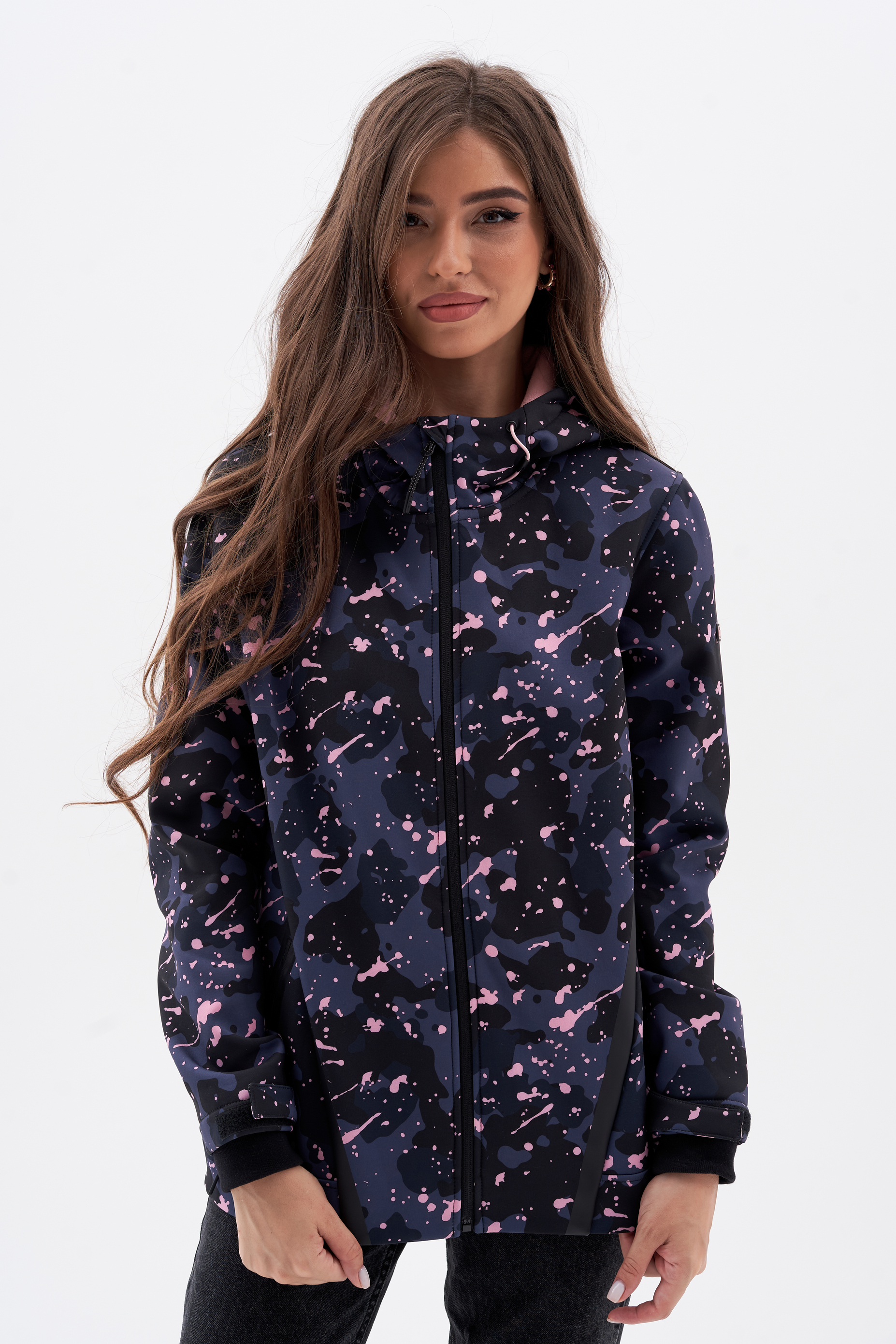 Вітровка Avecs 50248/1_21 Чорно-рожевий S (199360)