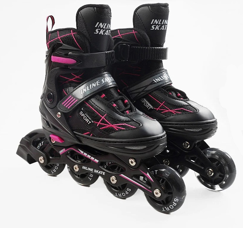 Роликові ковзани Best Roller 250-L PU 39-43 Чорний (173876)