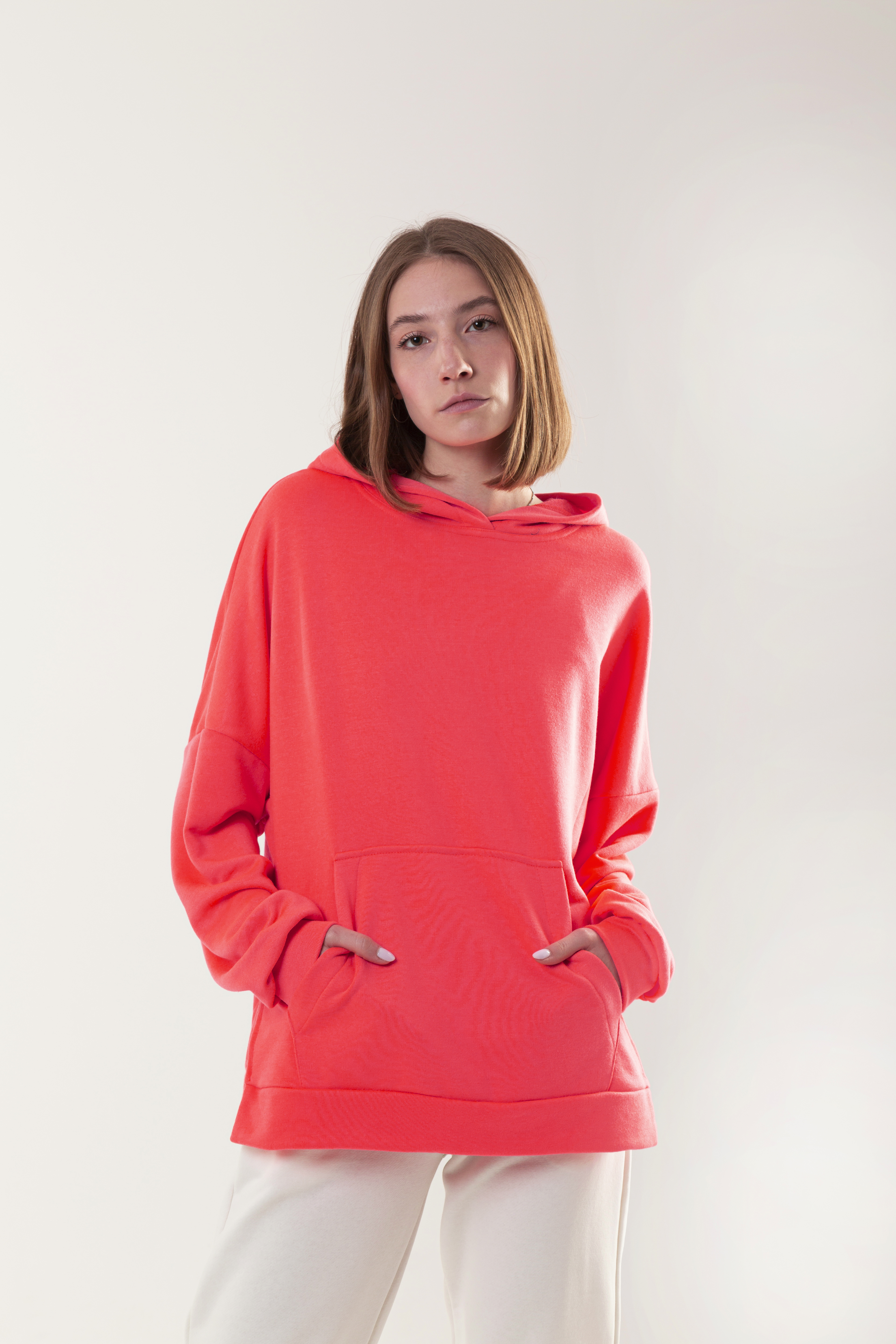 Худі жіноче Intruder "Slit" XS-S Помаранчеве (1621522636 )