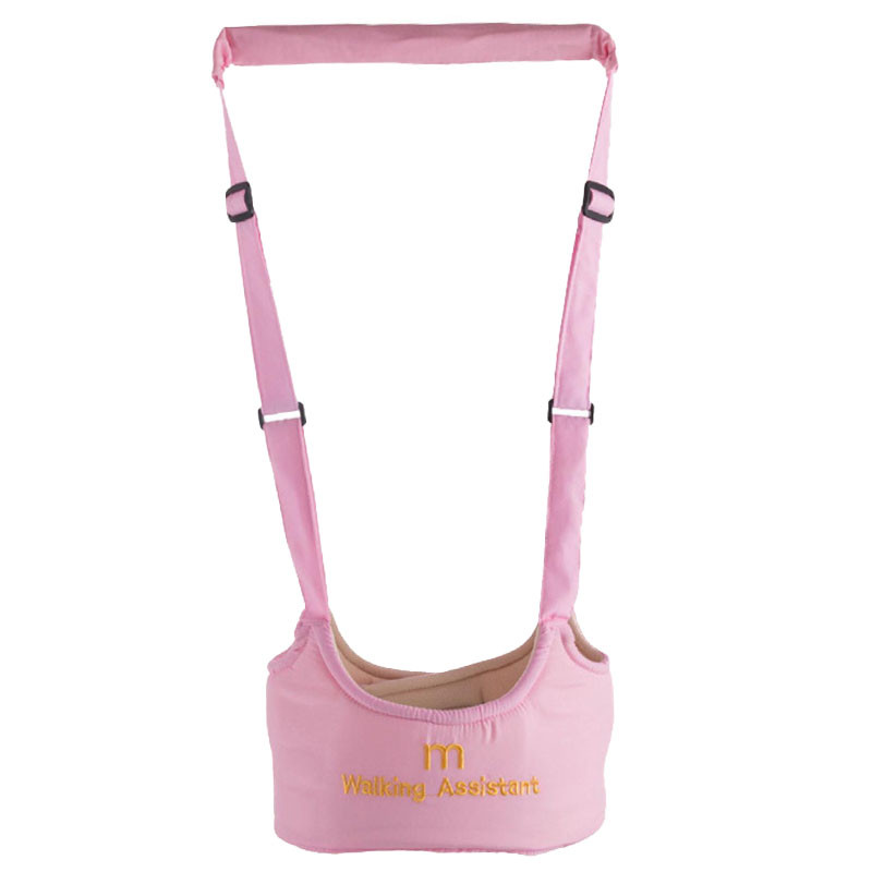 Дитячі віжки-ходунки Walking Assistant Moby Baby Рожеві (v-12069)