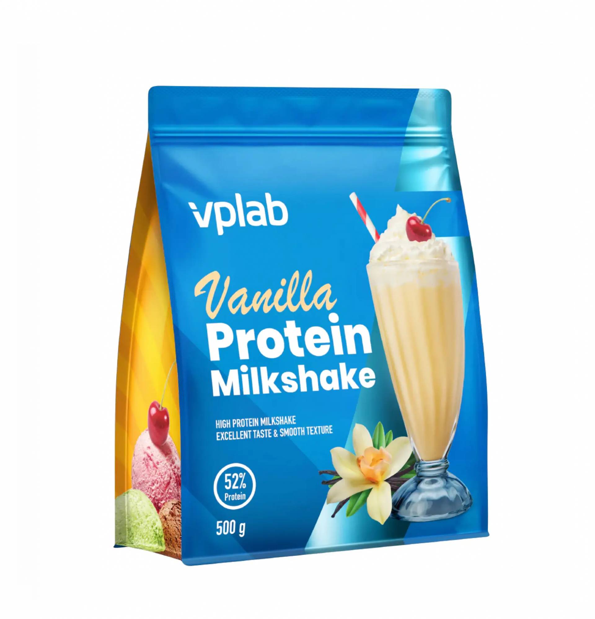 Протеїн VPLab Protein Milkshake 500 g (1086-2022-10-0489)