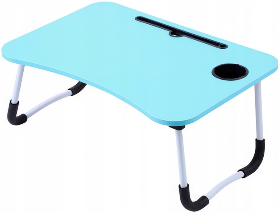 Столик  складний для ноутбука та планшета No Brand MT Displays 60х40х29 см Блакитний (2104618587)