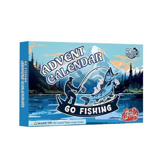 Адвент-календар для риболовлі Fishing box 24в1 Fishing Tackle (H051244)