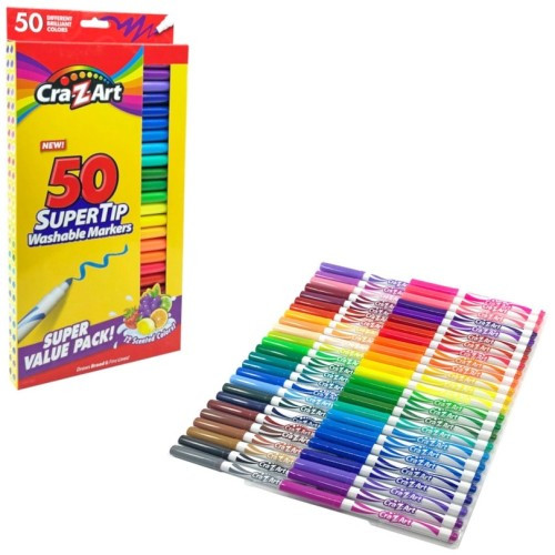 Маркери на водяній основі для малювання Cra-Z-Art 01328CRA 50 шт
