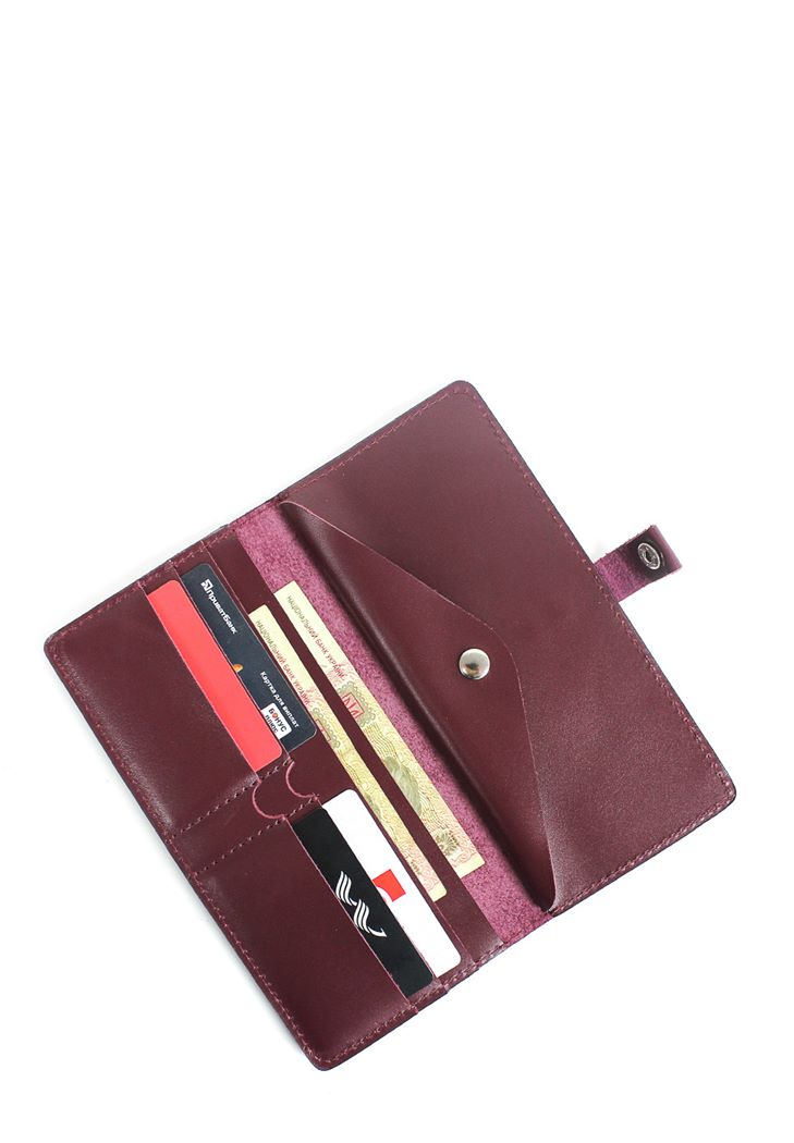 Шкіряний тревел кейс 2.0 винний The Wings