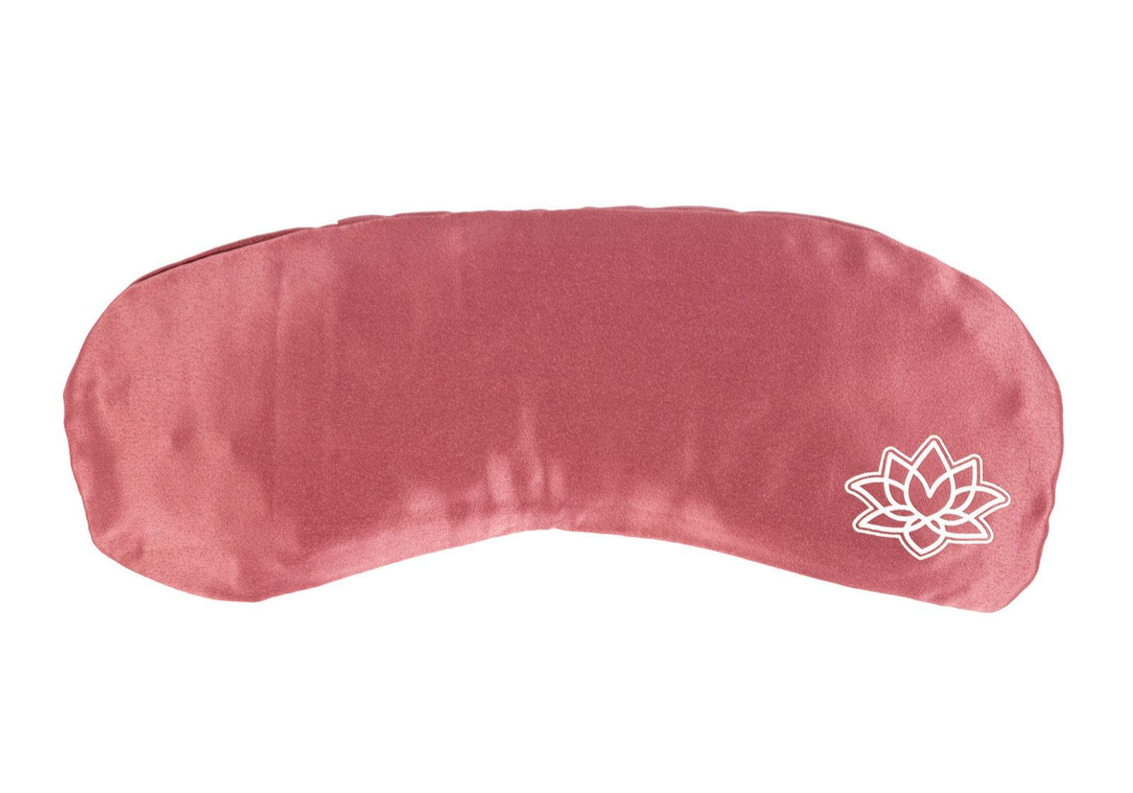 Подушка для очей Bodhi Mako-Satin з лавандою рожевий 23х11 см