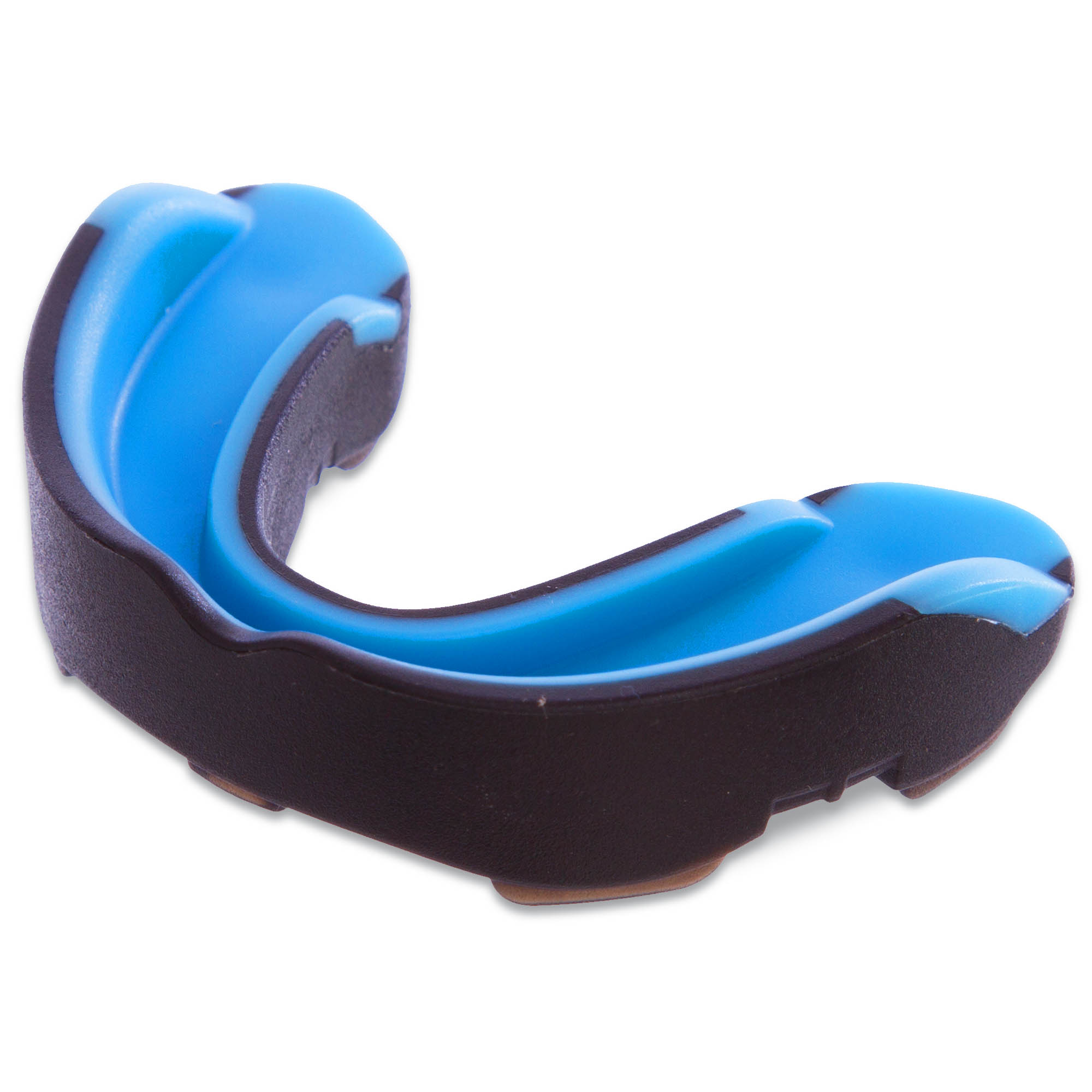 Капа боксерська Zelart BO-0062 Чорний-Синій