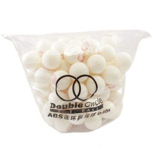М'ячі для настільного тенісу DHS Double Circle Dual 40+ 120 шт