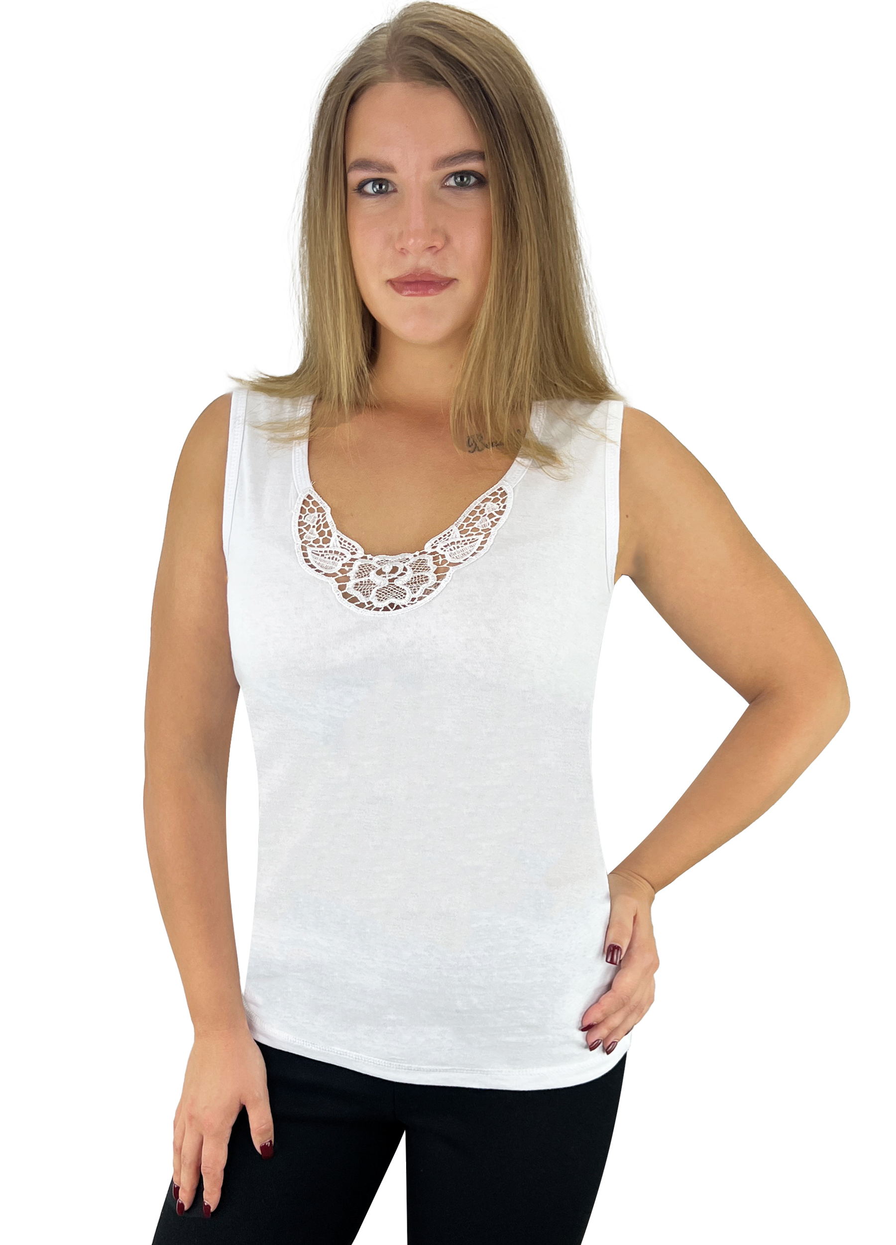 Майка жіноча Жемчужина Стилей 22294 52-54 Білий (8118)