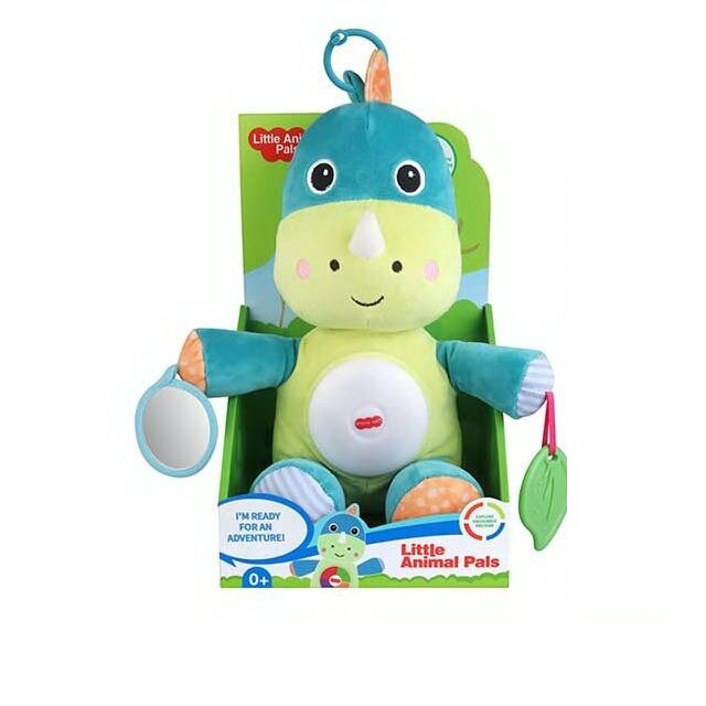 Дитячий нічник Little Animal Pals Динозаврик 20х10х25 см Різнокольоровий (159543)