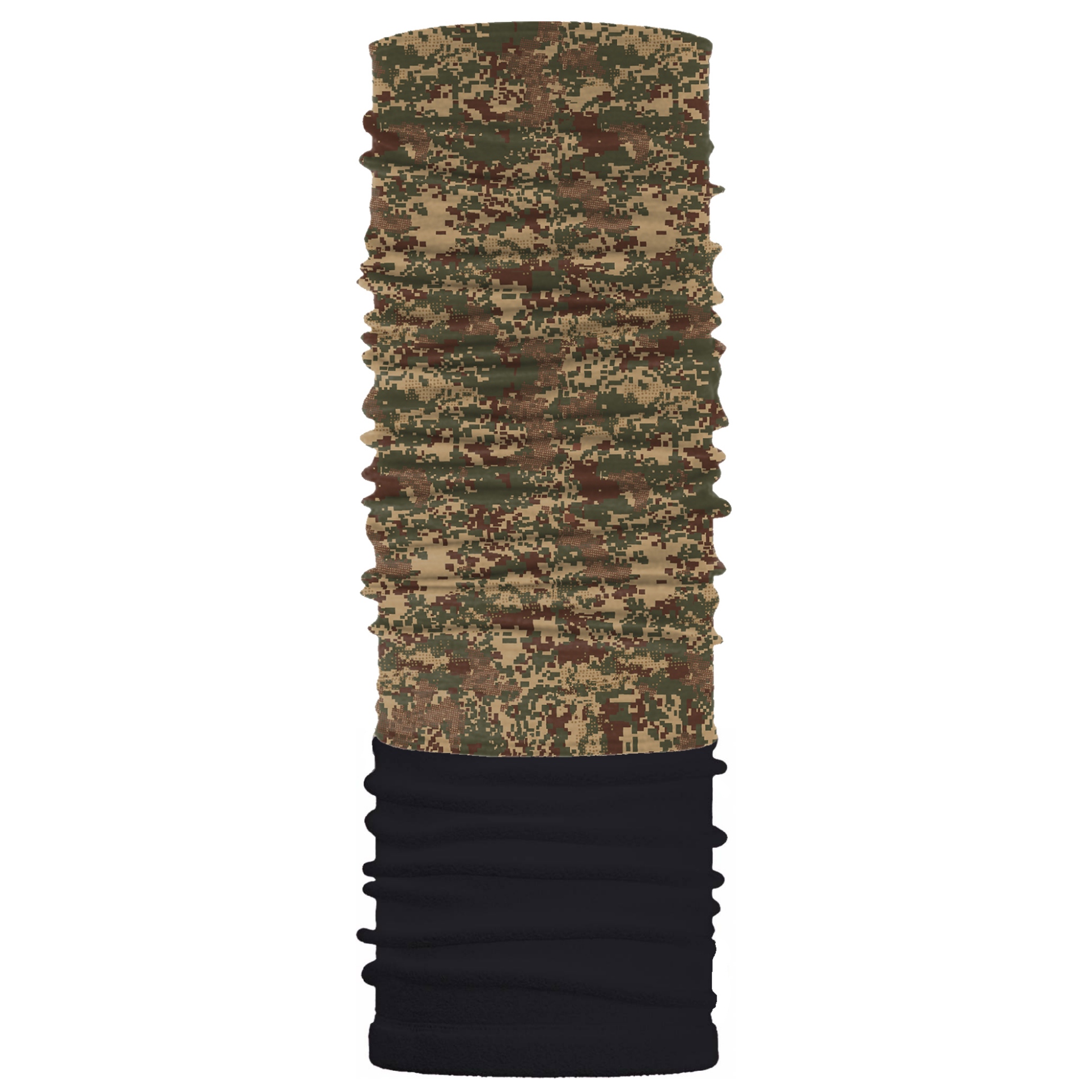 Бандана-трансформер тепла Бандана-трансформер Камуфляж Піксель Хижак One Size (ZBT-121)