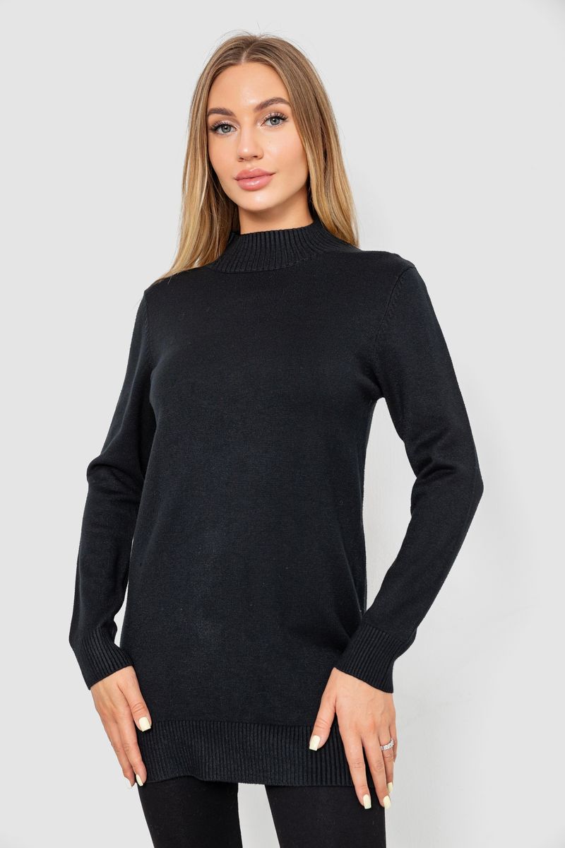 Светр жіночий AGER Чорний Оne size (244R5550)